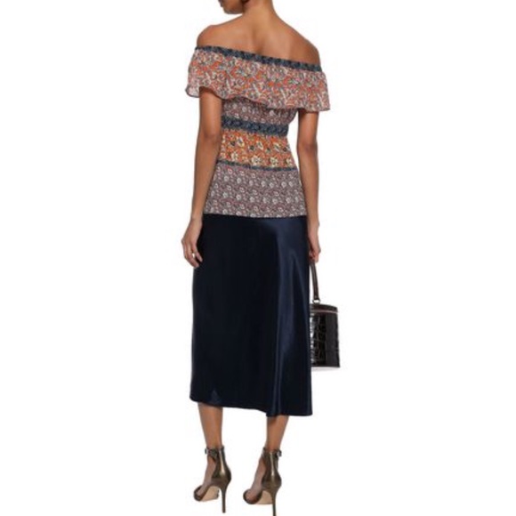 Bailey 44 Boho Sri Lanka Babydoll Top Size M - Picture 6 of 6